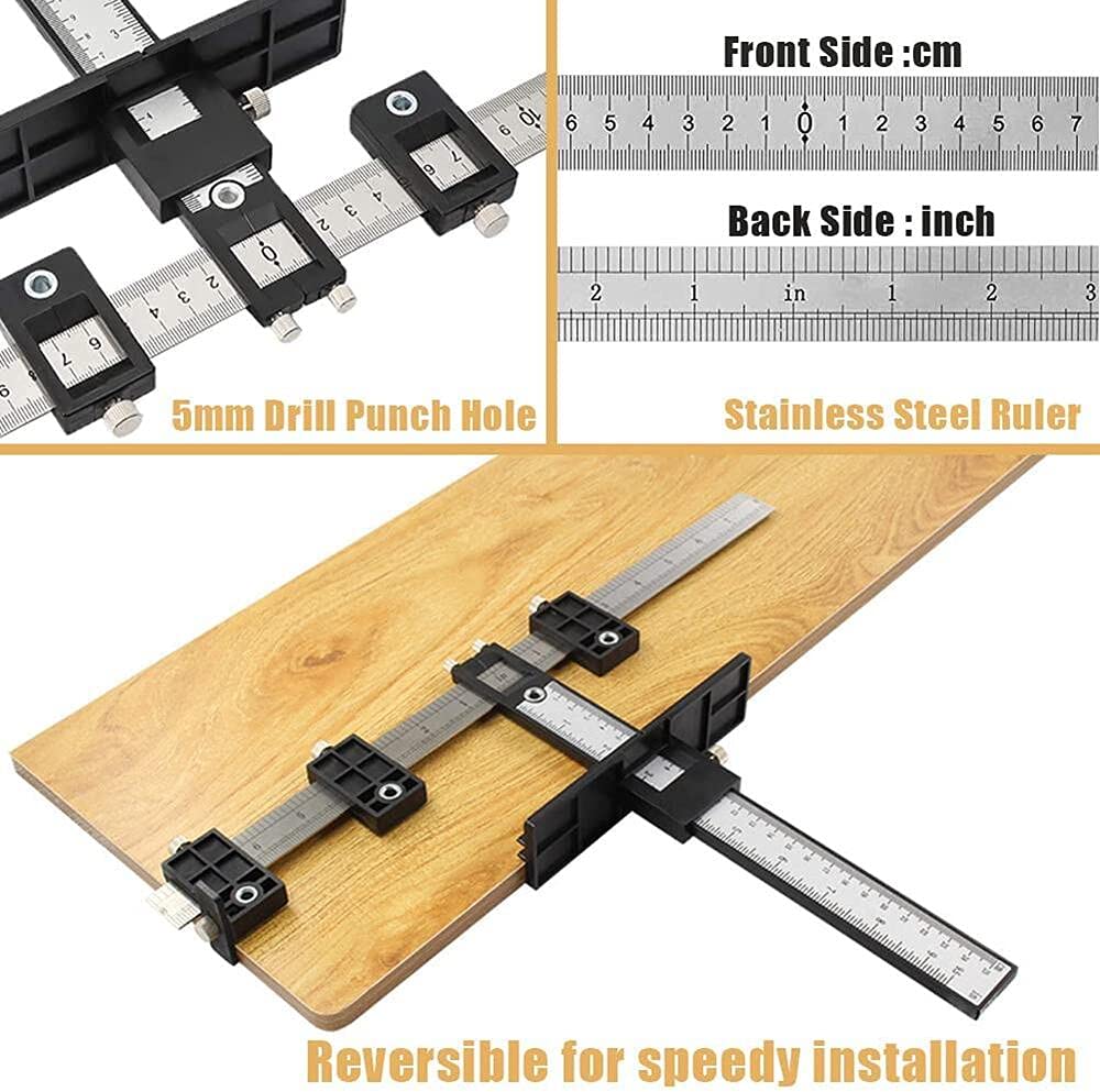 277 -Adjustable Cabinet jig Hole Guide