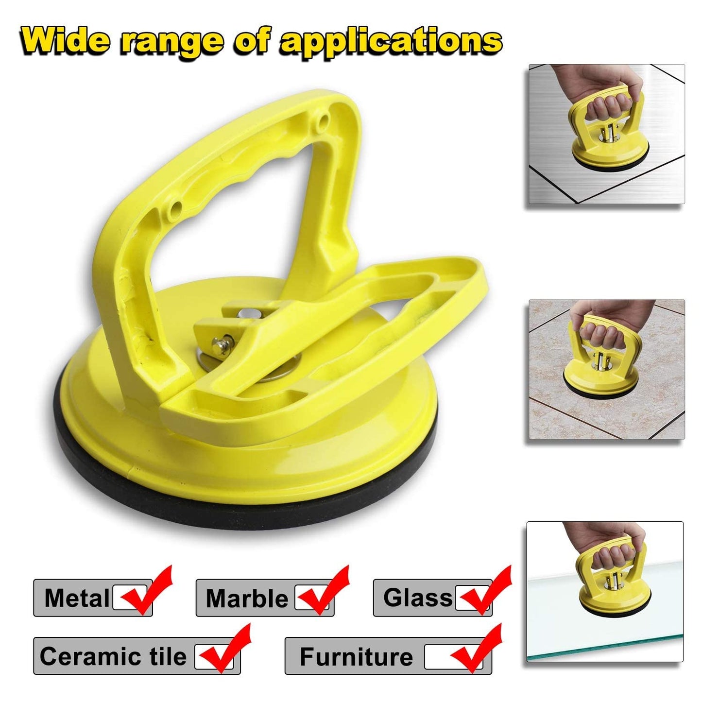 149 - ALUMINIUM SINGLE HEAD SUCTION CUP