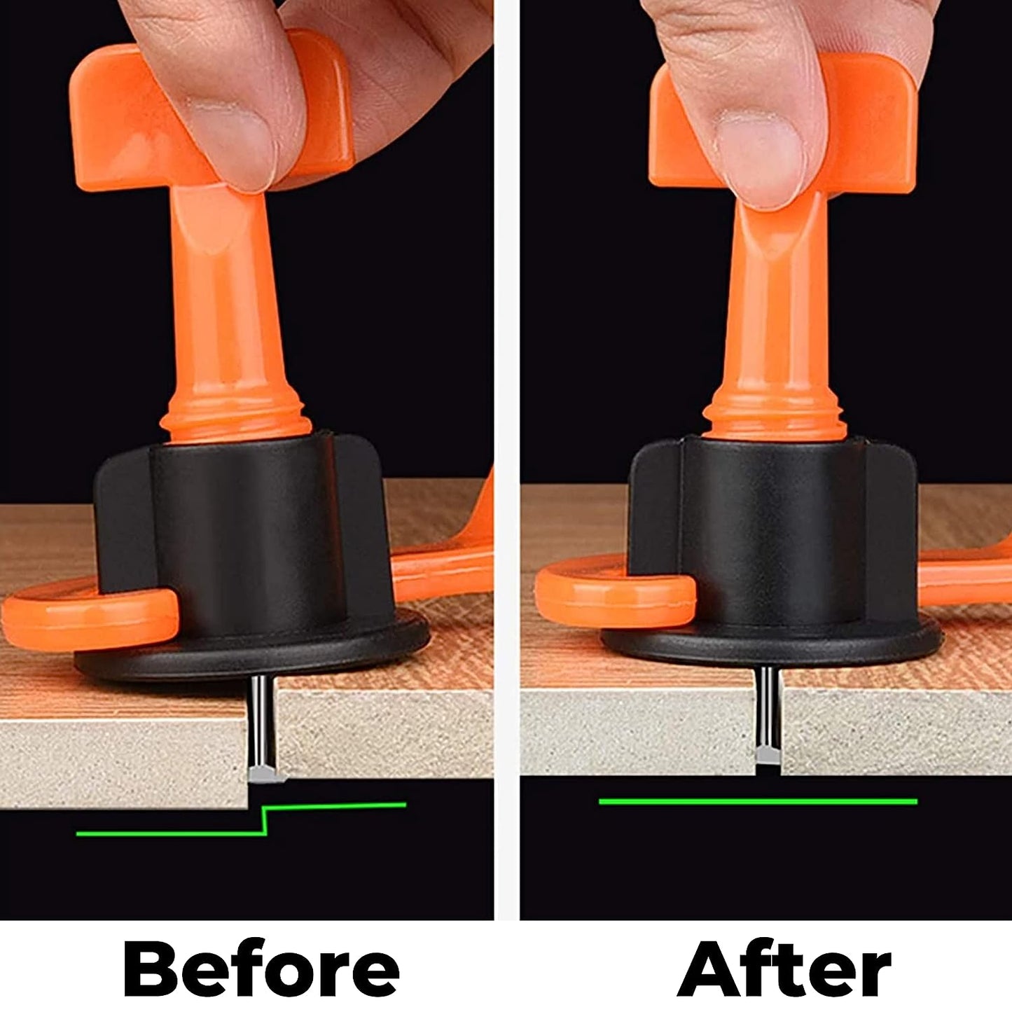 64 - GOOD TILE LEVELING TOOL KIT