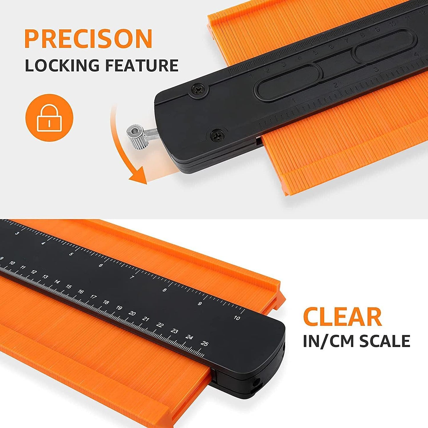 276 - 10 INCH PLASTICS CONTOUR GAUGE TOOLS