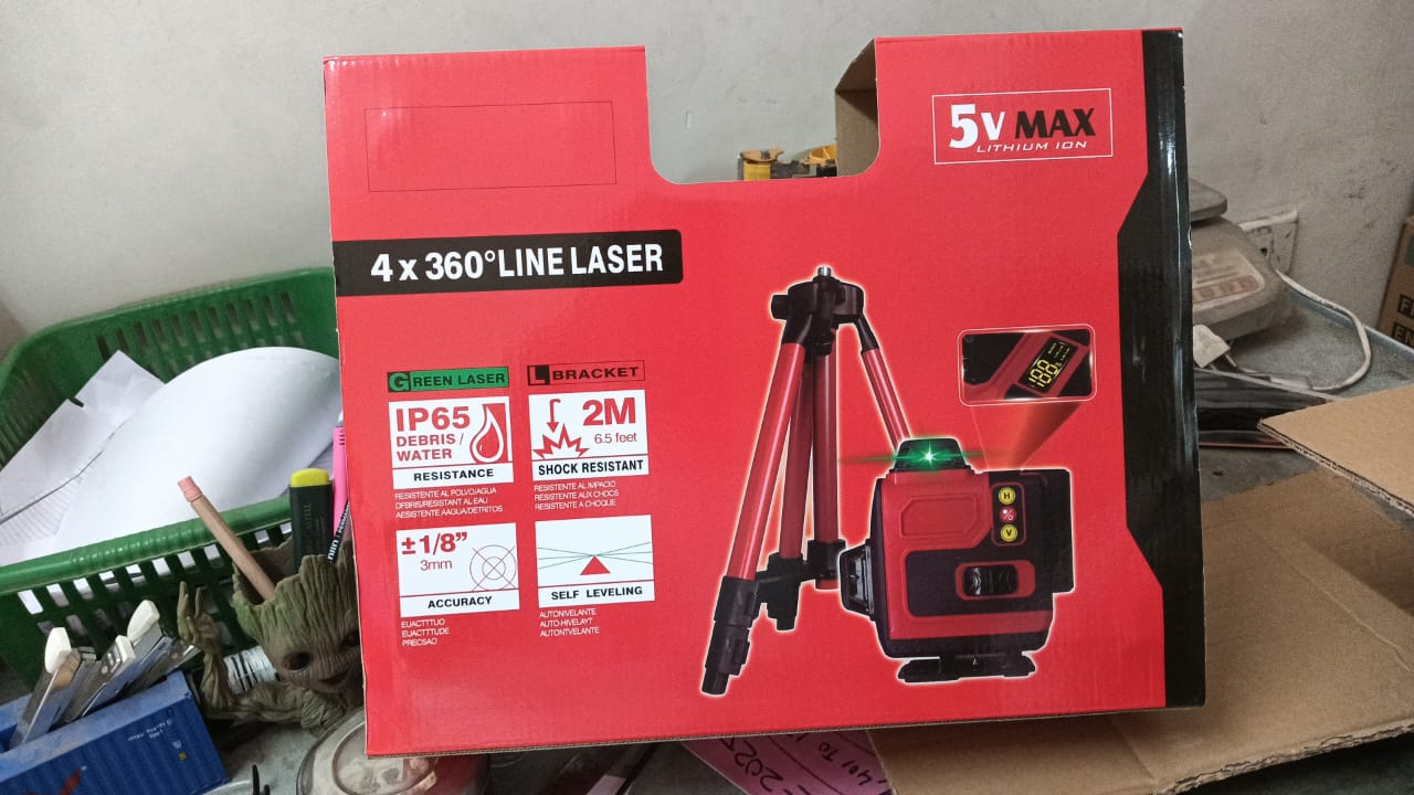 3 - 360 DEGREE 16 LINE LASER LINE MACHINE