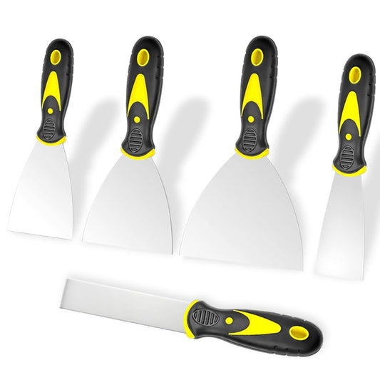 226 - 2 TO 5 INCH STAINLESS STEEL PUTTY SCRAPER SET