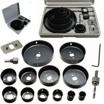 41 - 16 PCS HOLE SAW CUTTER