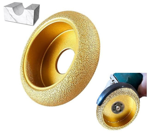 132 - 20MM ROMAN BRAZED DIAMOND GRINDING WHEEL