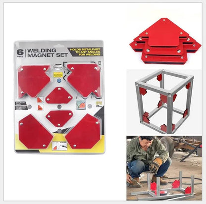 224 - 6 PCS MULTI ANGLE MAGNETIC WELDING POSTIONER