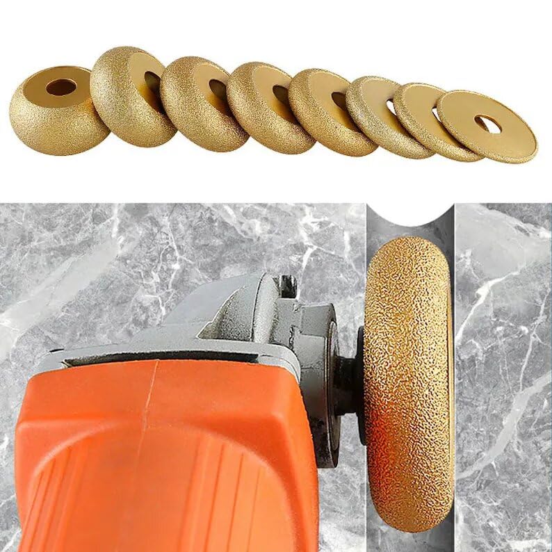 132 - 20MM ROMAN BRAZED DIAMOND GRINDING WHEEL