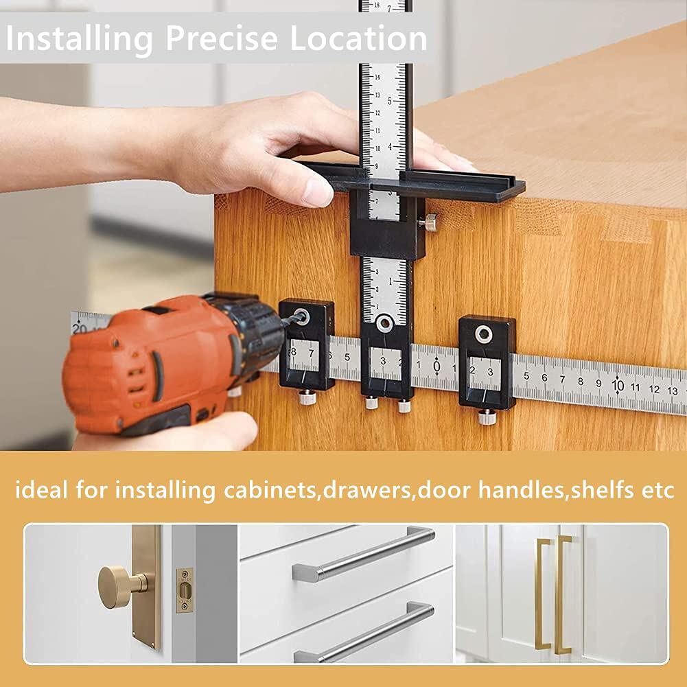 277 -Adjustable Cabinet jig Hole Guide