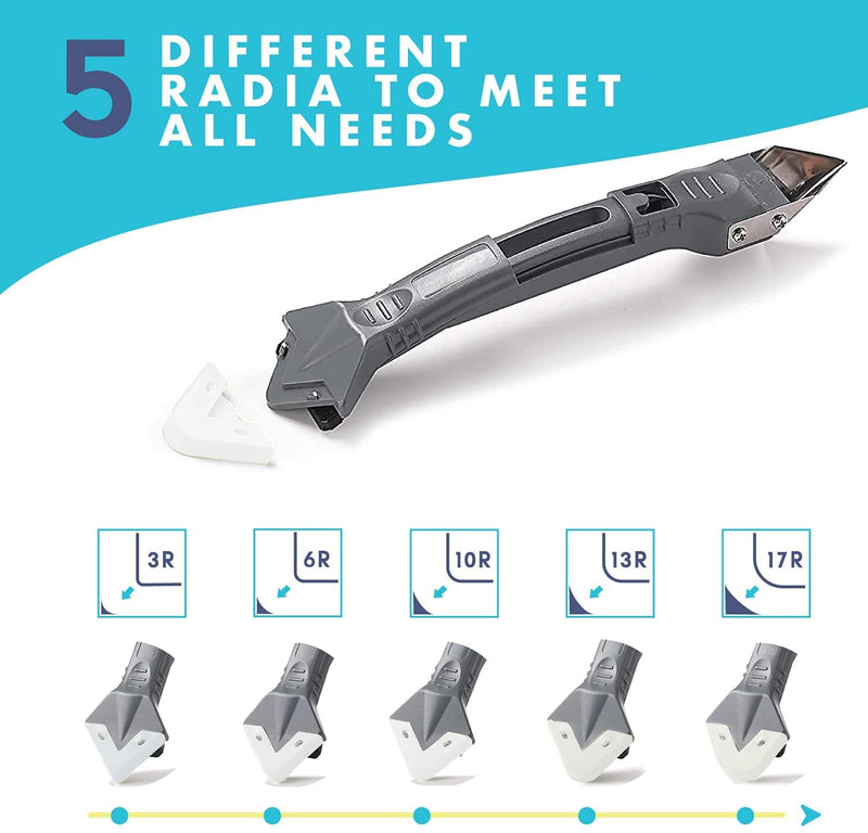 158 - 5 IN 1  SILICON CAULKING TOOL KIT