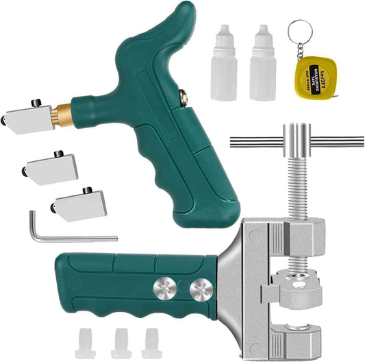 205 - 2 IN 1 MANUAL GLASS & TILE CUTTER SET