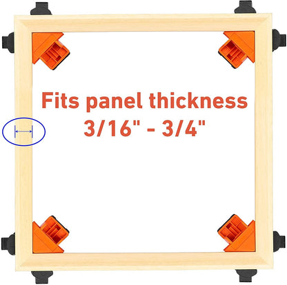 324 - 90 DEGREE ANGLE COURNER CLAMP SET OF 4