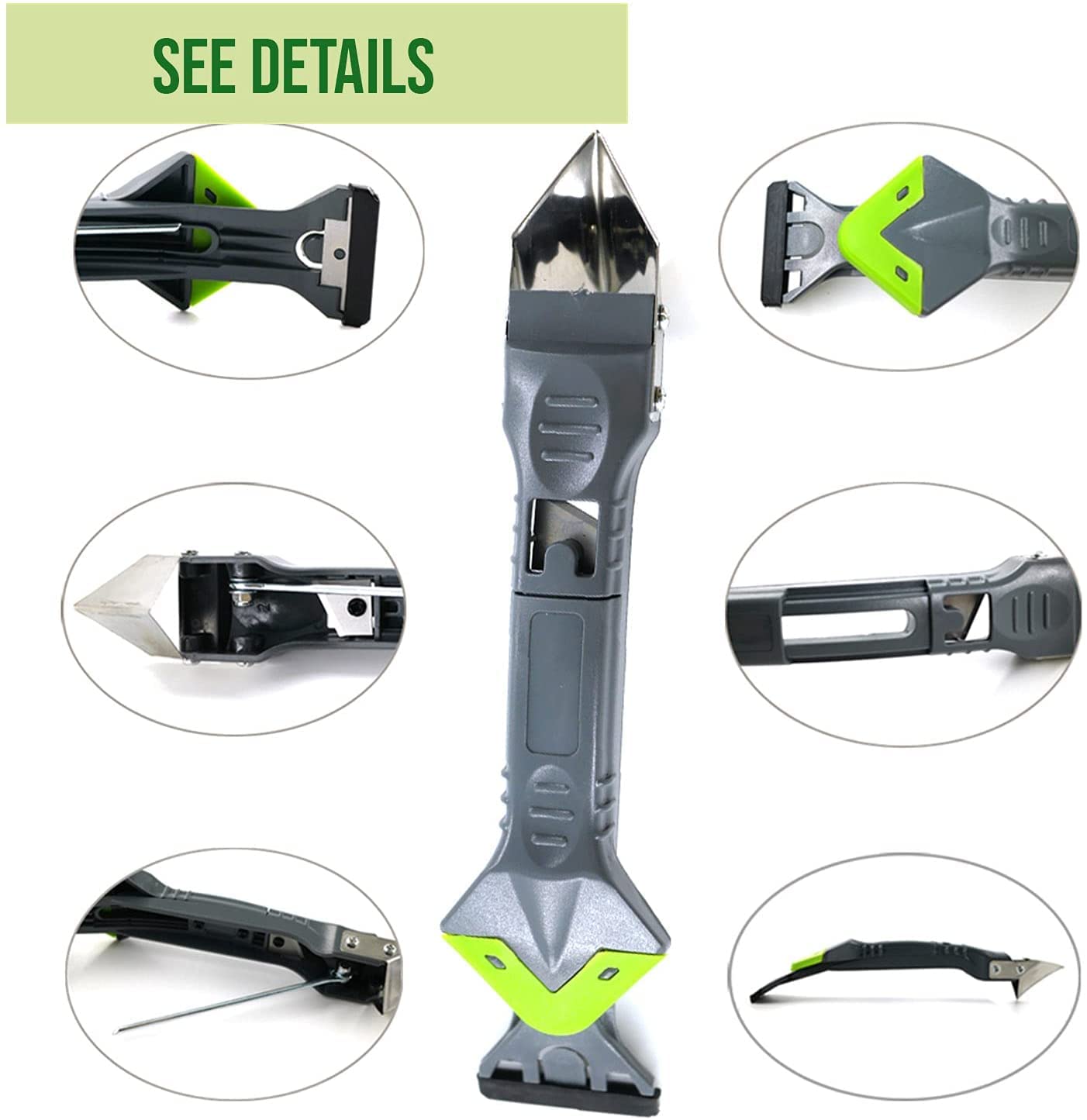 158 - 5 IN 1  SILICON CAULKING TOOL KIT
