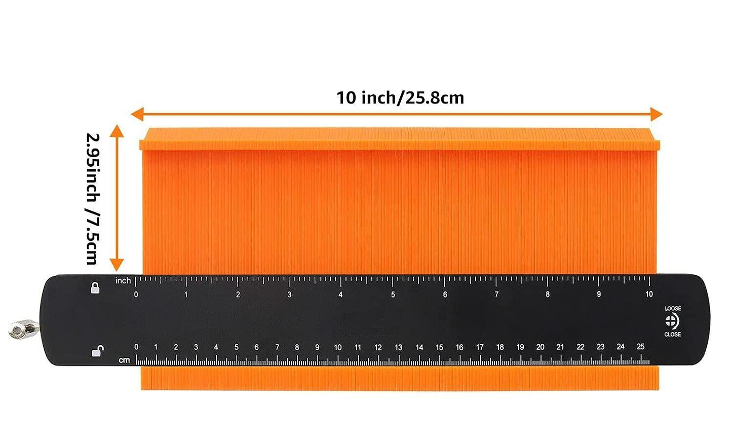 276 - 10 INCH PLASTICS CONTOUR GAUGE TOOLS