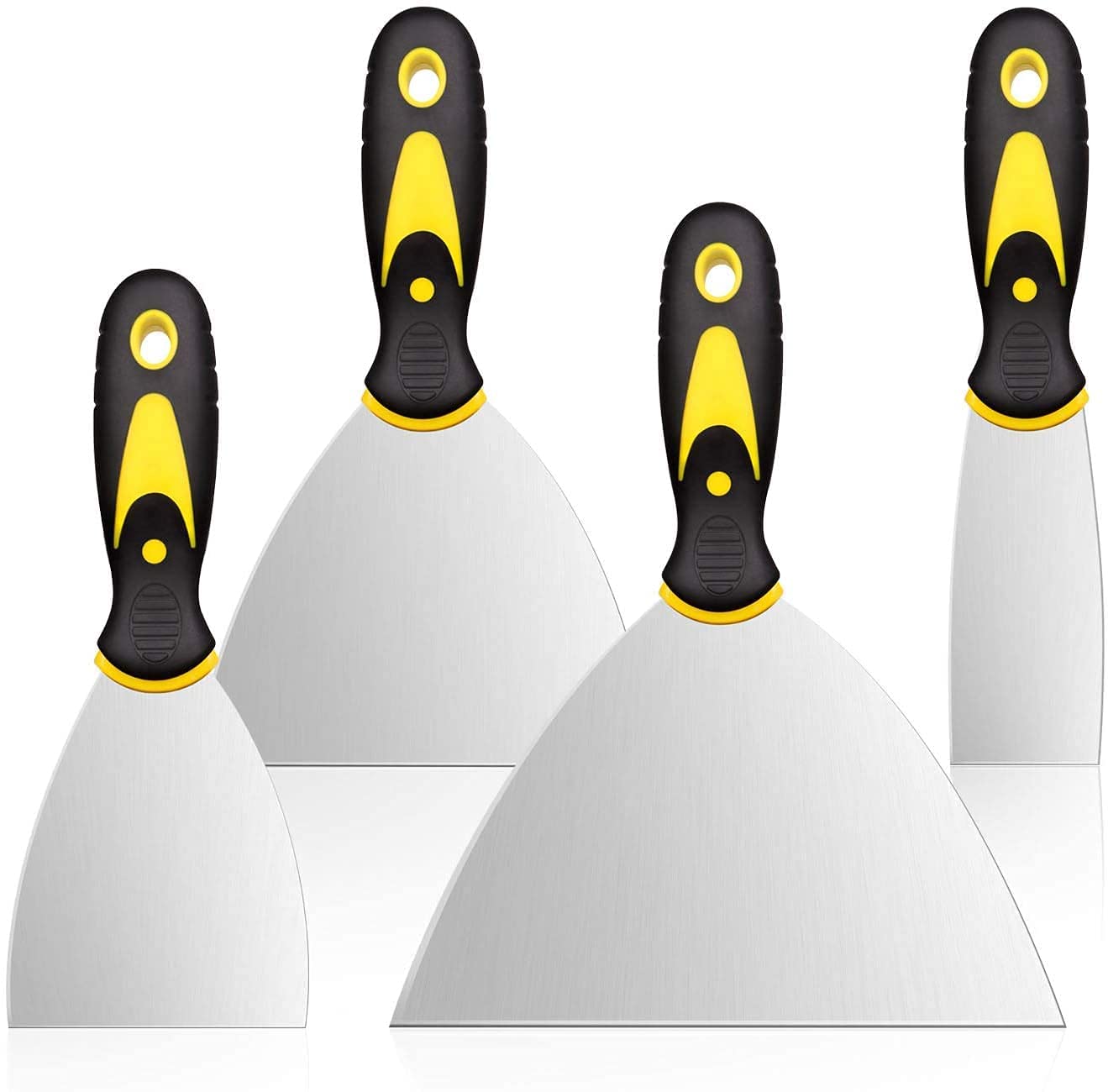 226 - 2 TO 5 INCH STAINLESS STEEL PUTTY SCRAPER SET