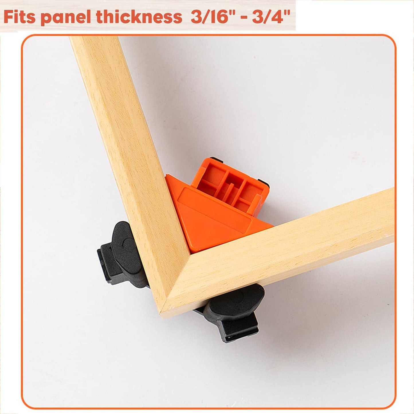 324 - 90 DEGREE ANGLE COURNER CLAMP SET OF 4