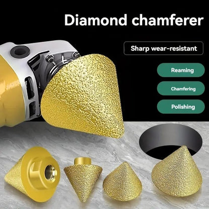 105 - 38MM BEVELING HOLE DIAMOND GRINDING WHEEL