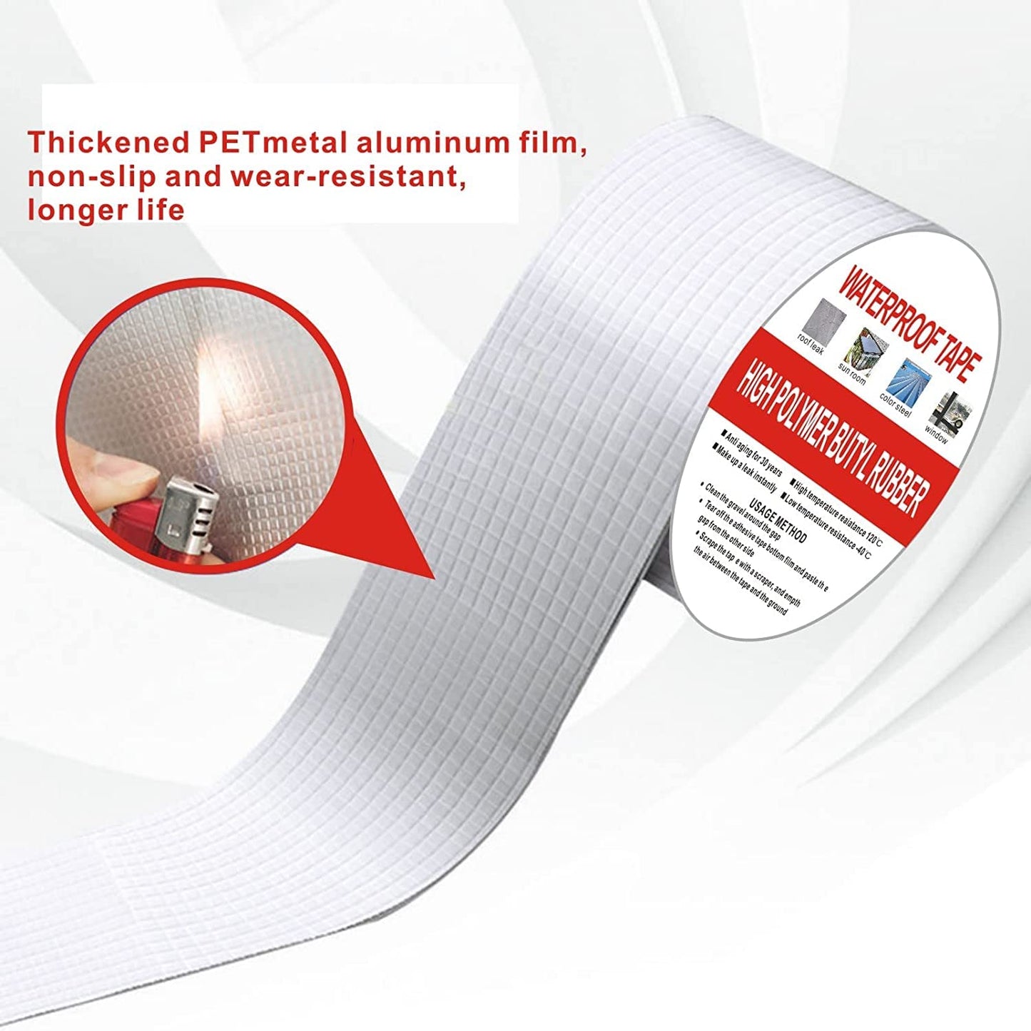 141 - 5 MTR ALUMINIUM WATERPROOF FOIL TAP