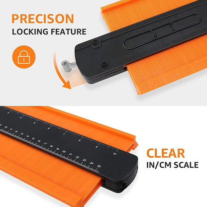 276 - 10 INCH PLASTICS CONTOUR GAUGE TOOLS