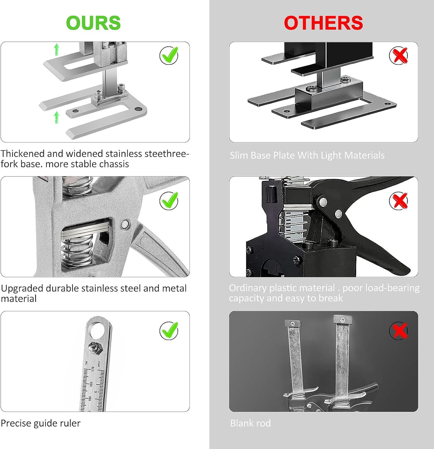 273 - SS HEAVY TILE LIFTER SET OF2