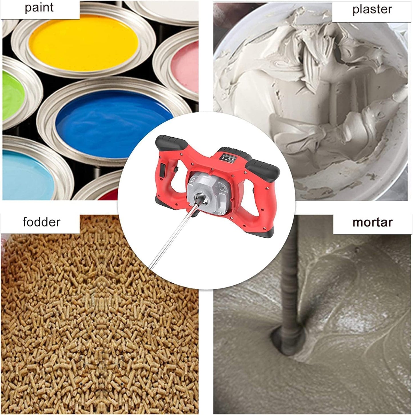 208 - 1800WATT ELECTRIC VARIABLE SPEED MIXING PUTTY MACHINE
