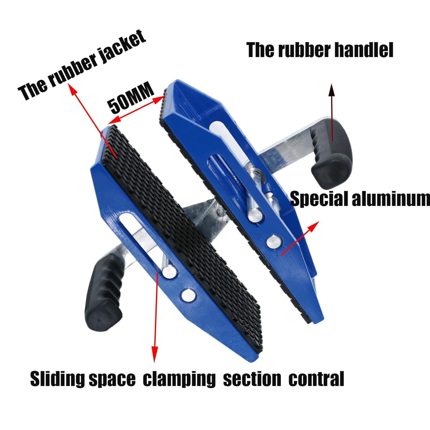 234 - DOUBLE HANDED GRANITE STONE CARRYING CLAMP