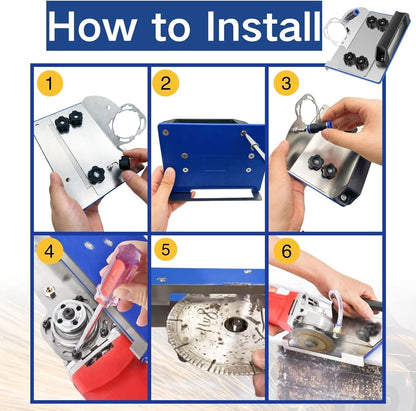 2 - 45 DEGREE ANGLE GRINDER CHAMFERING CUTTING FRAME