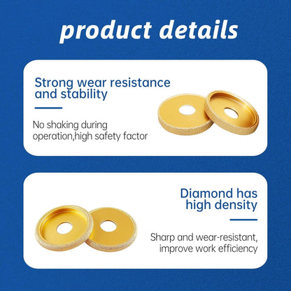 131 - 20MM FLAT BRAZED DIAMOND GRINDING WHEEL