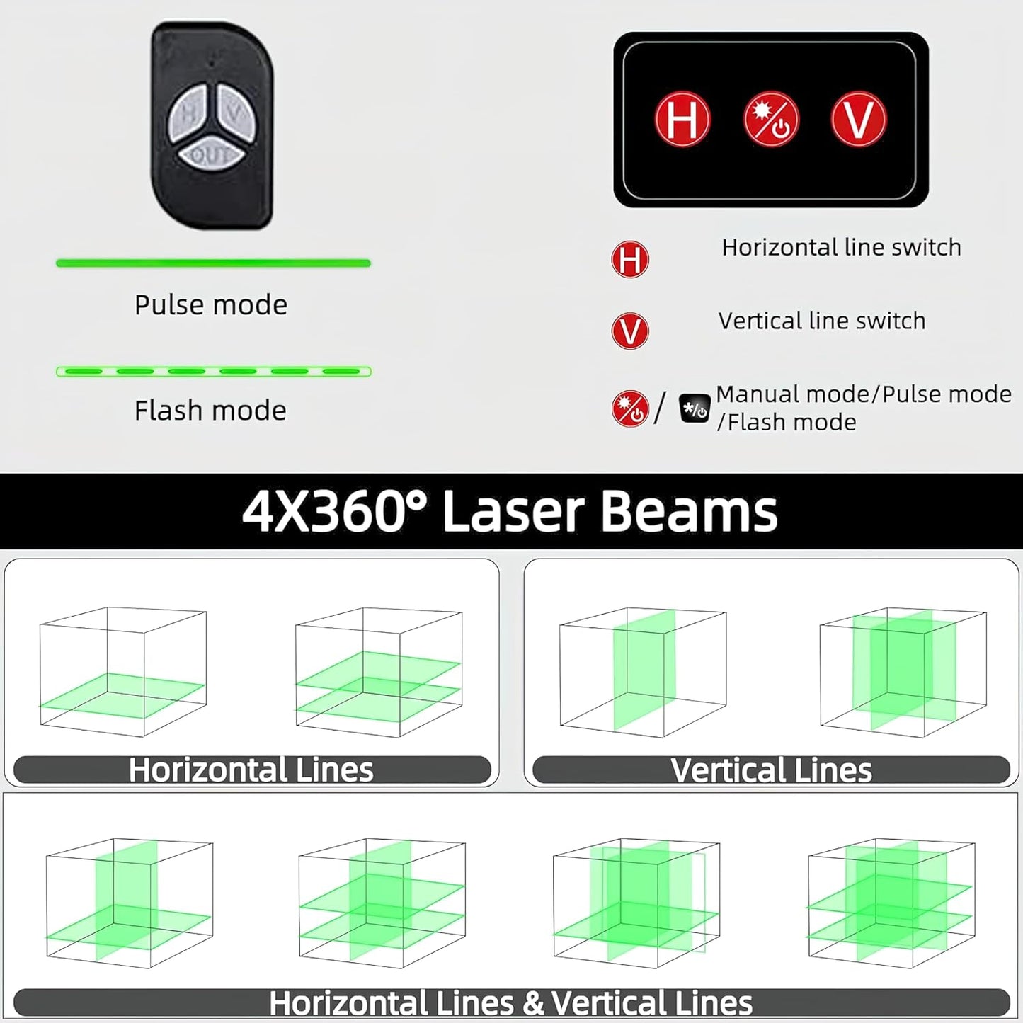 3 - 360 DEGREE 16 LINE LASER LINE MACHINE