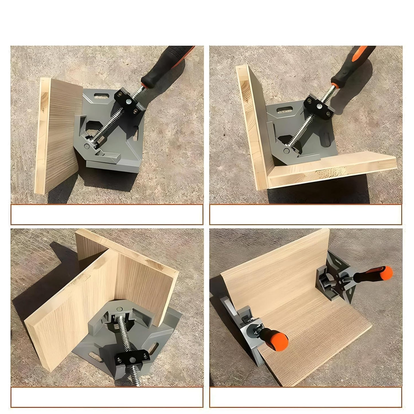 230 - 90 DEGREE COURNER CLAMP SINGLE HEAD