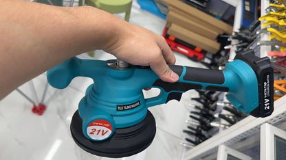 219 - 21 VOLT TILEVIBRATER MACHINE WITH 2 BATTERY