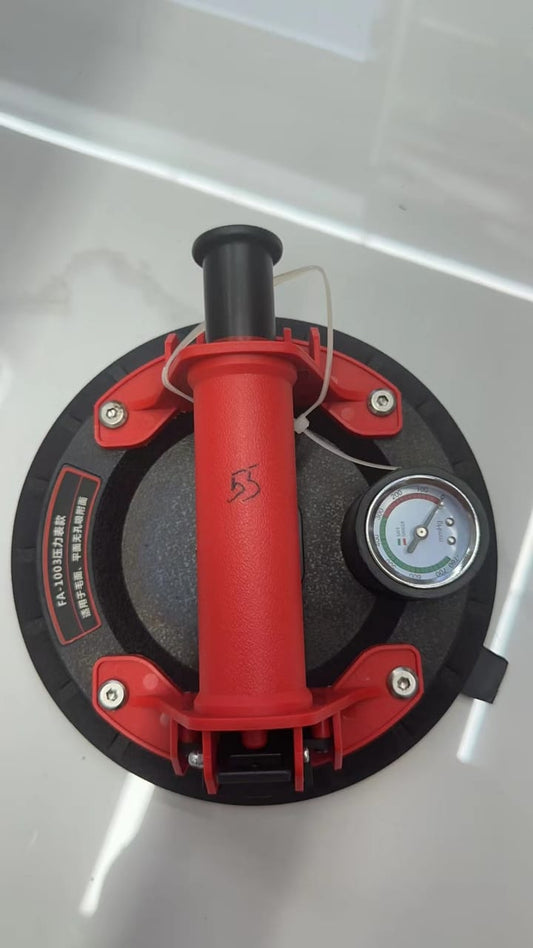 233 - VACCUME SUCTION CUP WITH PRESSURE GUAGE INDICATOR